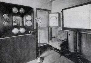 1931: Tour Of CBS Experimental TV Studio, W2XAB New York