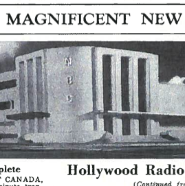 NBC's Radio City West, 1938