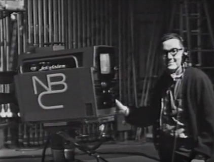 Behind the scenes at NBC Burbank, 1963 With TK60s