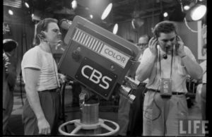 CBS Field Sequential Color Cameras at Studio 57