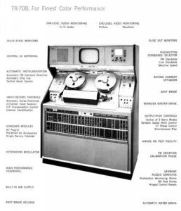 RCA Television Tape Equipment & Prices, 1966