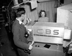CBS FIELD SEQUENTIAL COLOR TEST...RARE IMAGES & INFO