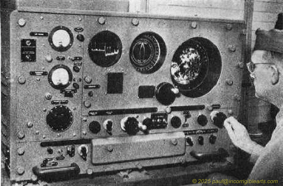 Radar at work in World War II